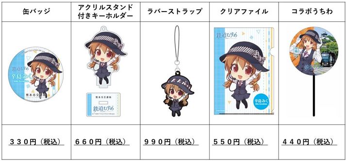 グッズ表 グッズ表
